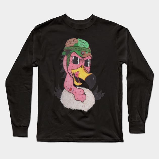 "Dead Meat" Long Sleeve T-Shirt by bigjondraws